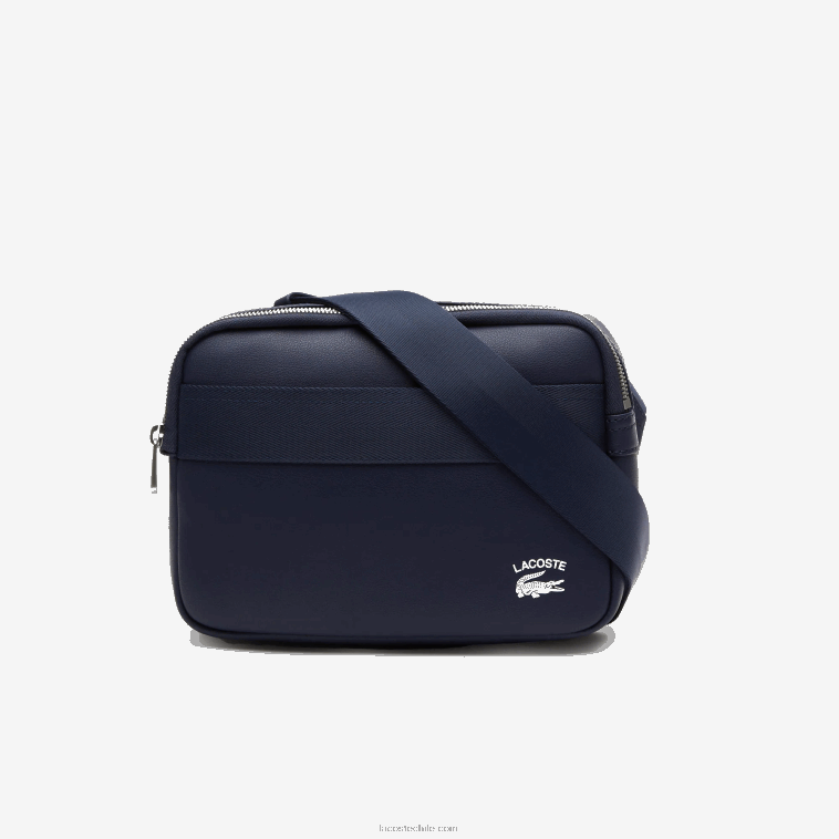 hombres Lacoste 21 bolso reporter con borde en contraste N6XZ21956 hombres Lacoste 21 bolso reporter con borde en contraste N6XZ21956