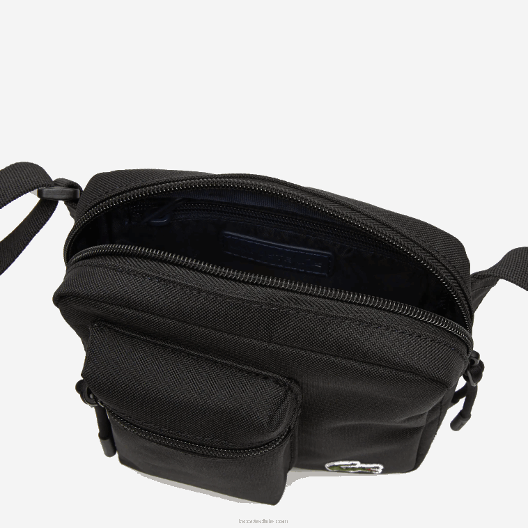 hombres Lacoste 991 bolso cámara ajustable con cremallera en el hombro N6XZ22091