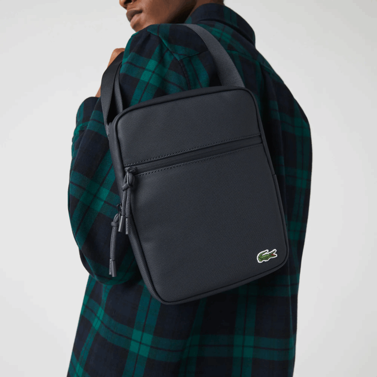 hombres Lacoste eclipsar b88 bolsa crossover lcst mediana de petit piqué con cremallera N6XZ22012 hombres Lacoste eclipsar b88 bolsa crossover lcst mediana de petit piqué con cremallera N6XZ22012