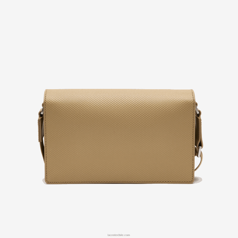 hombres Lacoste león l32 bolso de piel de becerro chantaco con cierre de solapa N6XZ21969