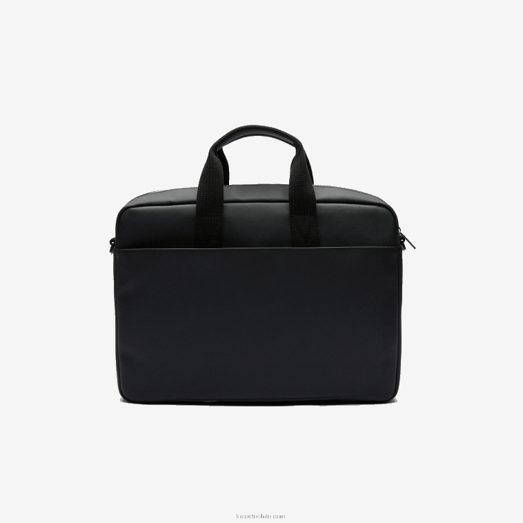 hombres Lacoste negro 000 bolso portaordenador clásico petit piqué N6XZ22027