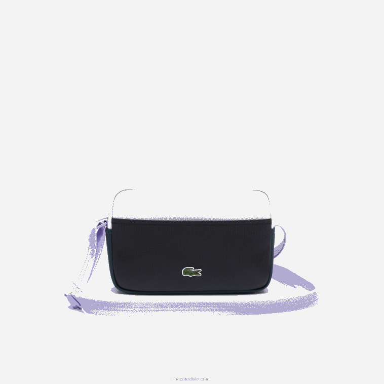 hombres Lacoste noir laponie plumaje cyna l19 bolsa crossover con diseño colour block N6XZ22110
