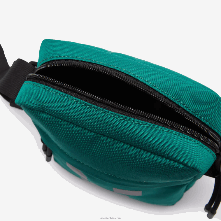 hombresforet minecraft j94 bolso cruzado vertical de lona con estampado de lacoste x minecraft N6XZ22033