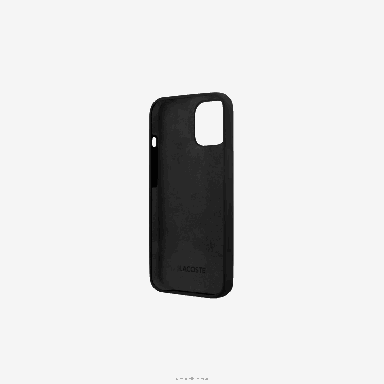 hombres Lacoste blanco 000 funda de silicona para iphone 14 N6XZ22221