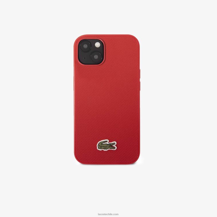 hombres Lacoste marrón azul marino 883 funda iphone 14 plus efecto petit pique N6XZ22225 hombres Lacoste marrón azul marino 883 funda iphone 14 plus efecto petit pique N6XZ22225