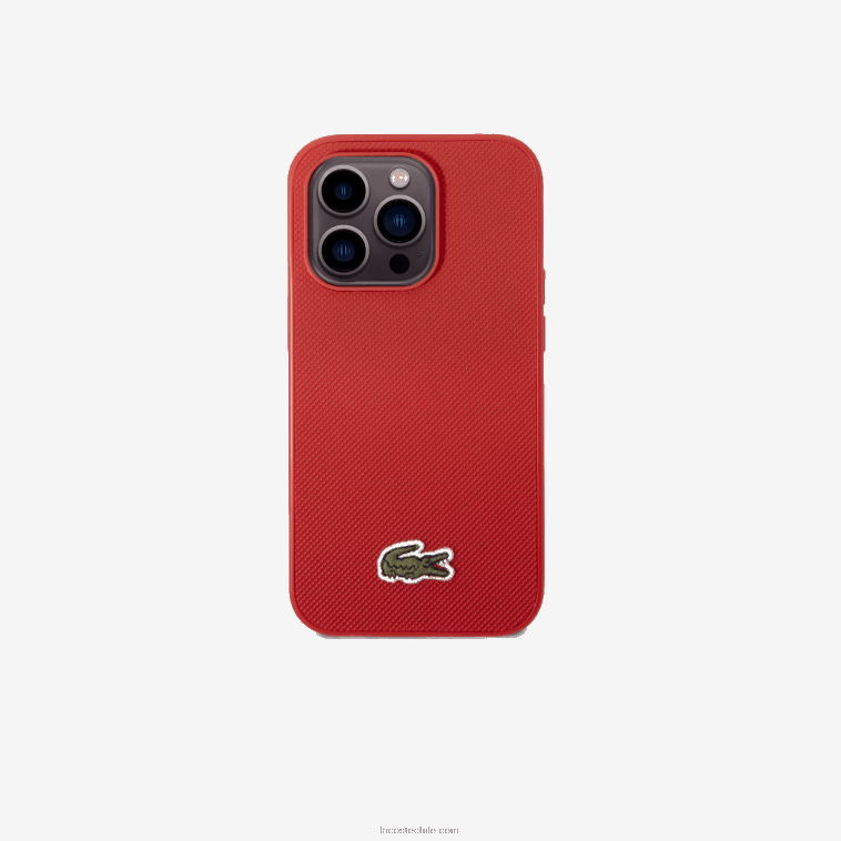 hombres Lacoste marrón azul marino 883 funda iphone 14 pro max efecto petit pique N6XZ22214 hombres Lacoste marrón azul marino 883 funda iphone 14 pro max efecto petit pique N6XZ22214
