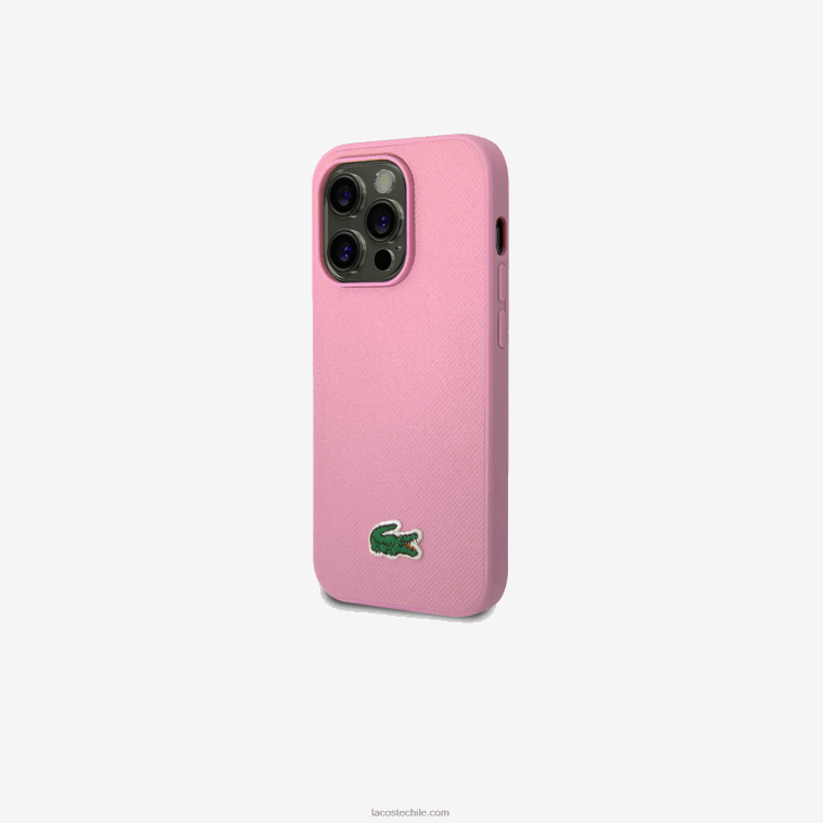 hombres Lacoste parme m33 funda iphone 14 pro max efecto petit pique N6XZ22215