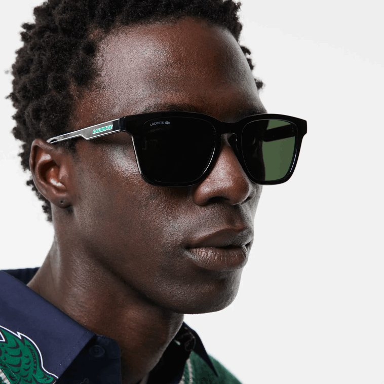 hombres Lacoste negro mate 001 Gafas de sol N6XZ22190 hombres Lacoste negro mate 001 Gafas de sol N6XZ22190