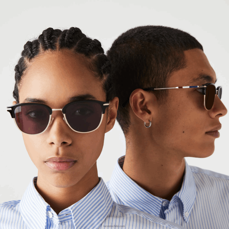 hombres Lacoste oro 714 gafas de sol colección novak djokovic de metal ovalado N6XZ21929 hombres Lacoste oro 714 gafas de sol colección novak djokovic de metal ovalado N6XZ21929