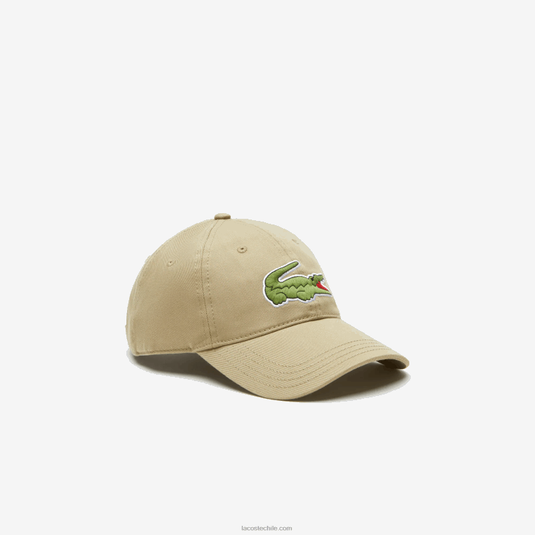 hombres Lacoste beige cb8 gorra de sarga de algodón orgánico ajustable N6XZ22138 hombres Lacoste beige cb8 gorra de sarga de algodón orgánico ajustable N6XZ22138