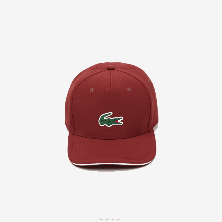 hombres Lacoste burdeos zs1 gorra de golf deportiva ajustable N6XZ22253