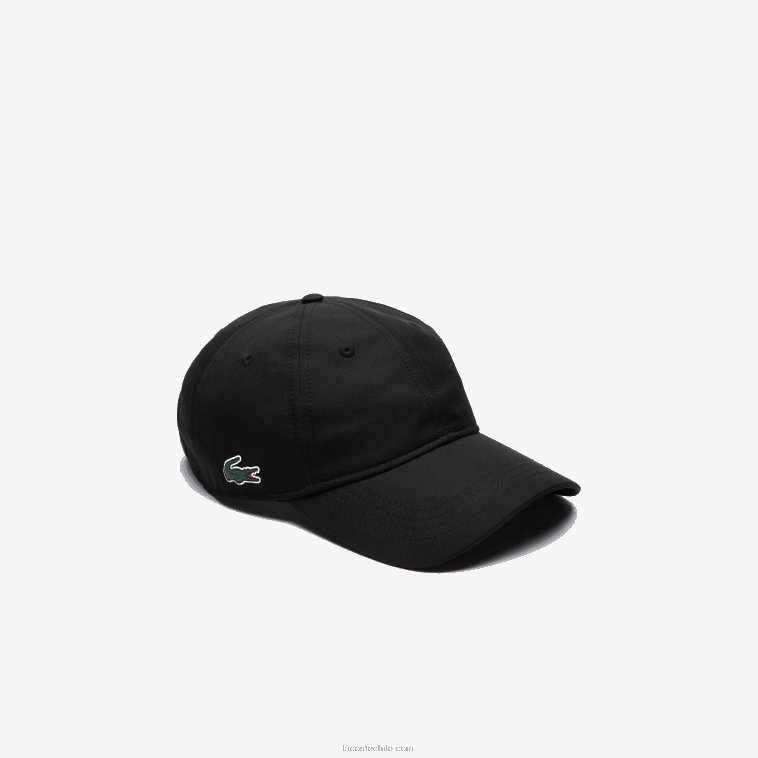 hombres Lacoste negro 031 gorra deportiva ligera N6XZ21924