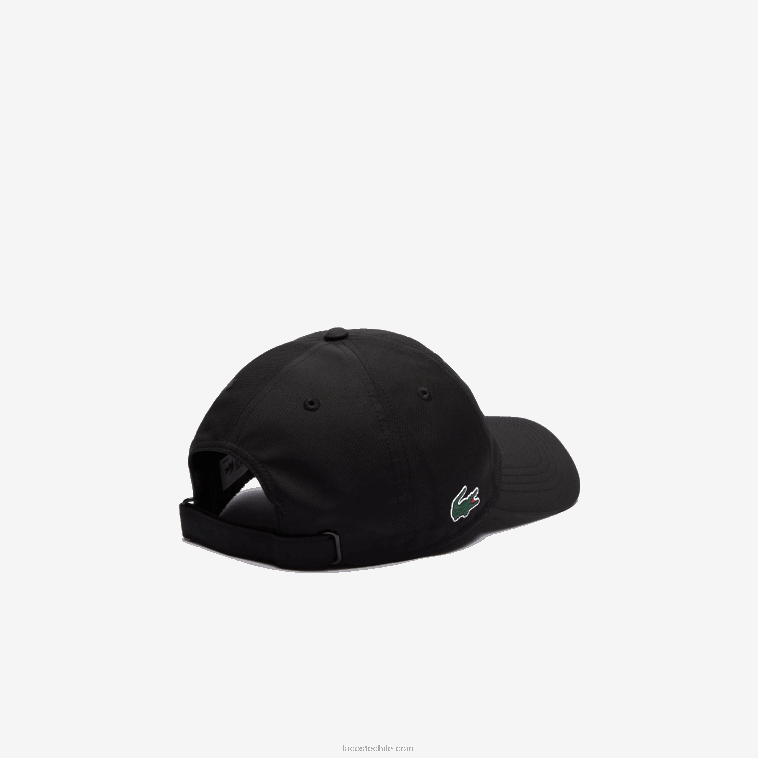 hombres Lacoste negro 031 gorra deportiva ligera N6XZ21924