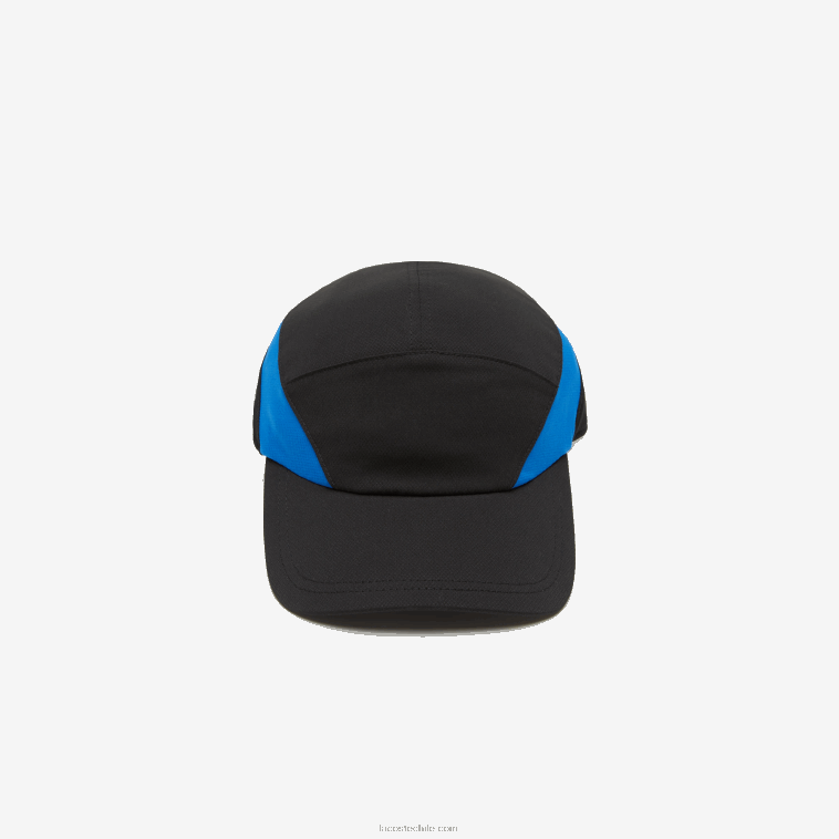 hombres Lacoste negro azul 985 gorra deportiva de tenis N6XZ22243