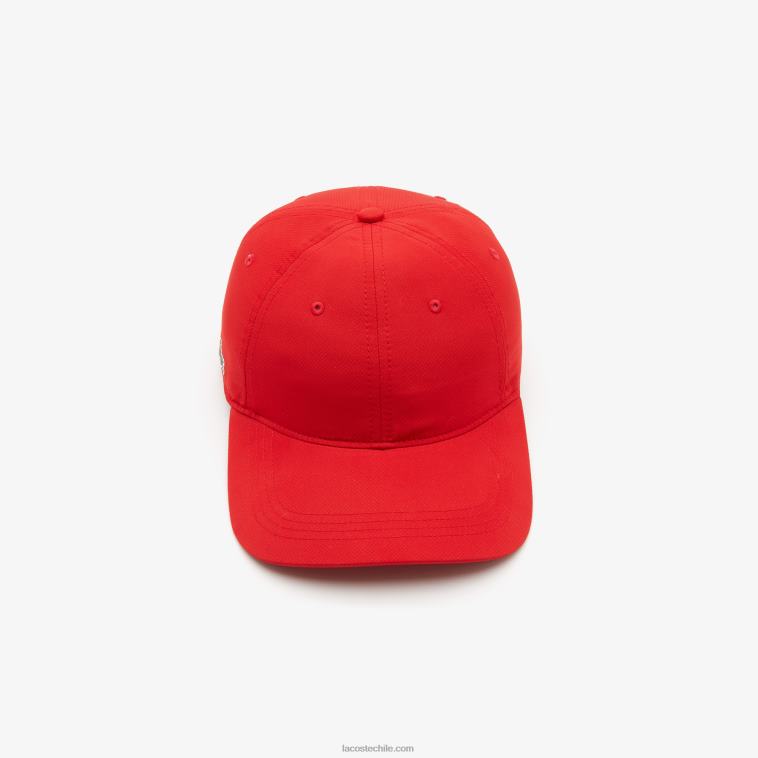 hombres Lacoste rojo 240 gorra deportiva ligera N6XZ21926