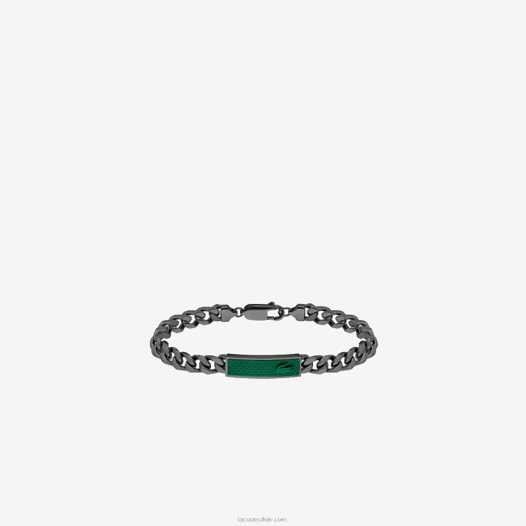 hombres Lacoste acero negro 033 conjunto y pulsera a juego N6XZ22211 hombres Lacoste acero negro 033 conjunto y pulsera a juego N6XZ22211