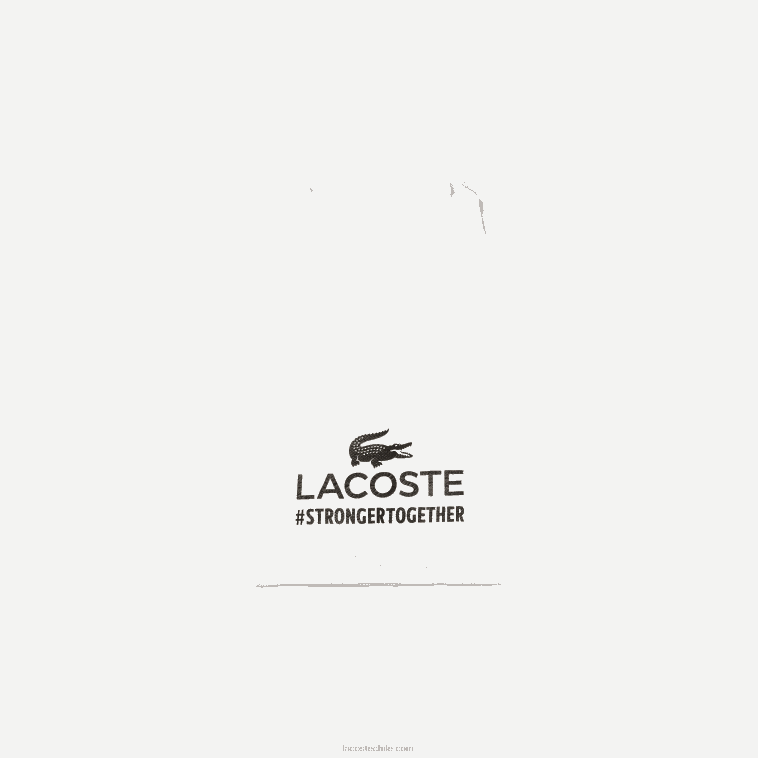 hombres Lacoste rosa claro t03 l.12.12 máscara de protección facial de piqué de algodón N6XZ22324