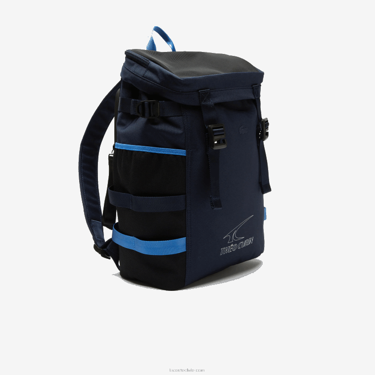 hombres21 mochila lacoste x theo curin de lona técnica N6XZ22124