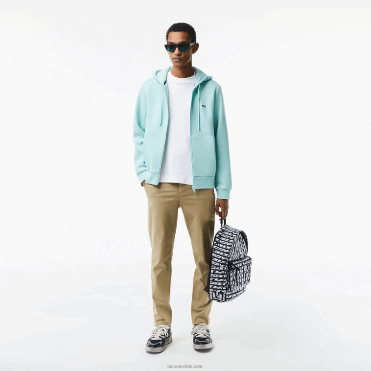 hombres Lacoste mono negro blanco l57 mochila con logo estampado N6XZ21942 hombres Lacoste mono negro blanco l57 mochila con logo estampado N6XZ21942