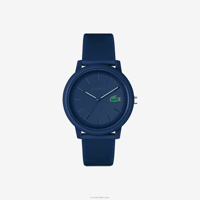 hombres Lacoste azul 000 Reloj 12.12 correa silicona azul N6XZ22204 hombres Lacoste azul 000 Reloj 12.12 correa silicona azul N6XZ22204