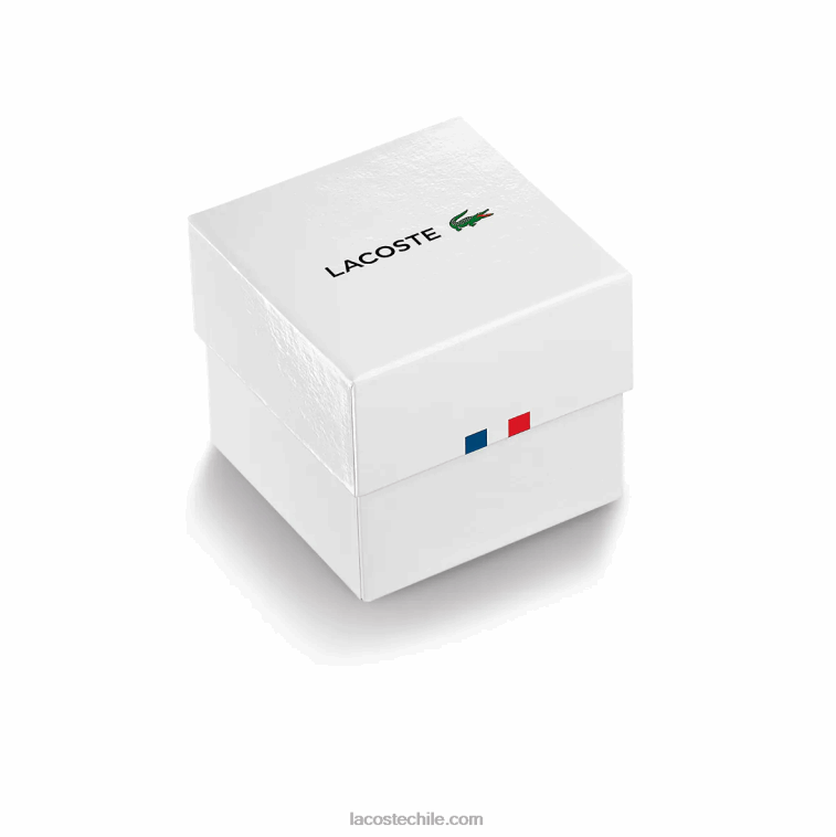hombres Lacoste negro 000 reloj urbano de caballero con correa de piel negra N6XZ22312