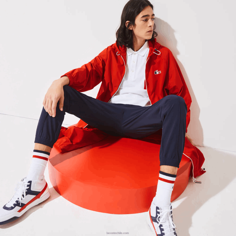 hombres Lacoste rojo blanco azul marino yy2 gabardina plegable sport edición espíritu deportivo francés N6XZ21295 hombres Lacoste rojo blanco azul marino yy2 gabardina plegable sport edición espíritu deportivo francés N6XZ21295