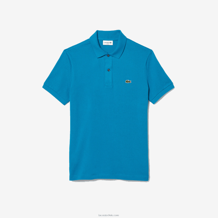 hombres Lacoste azul gh9 polo original l.12.12 slim fit N6XZ2837