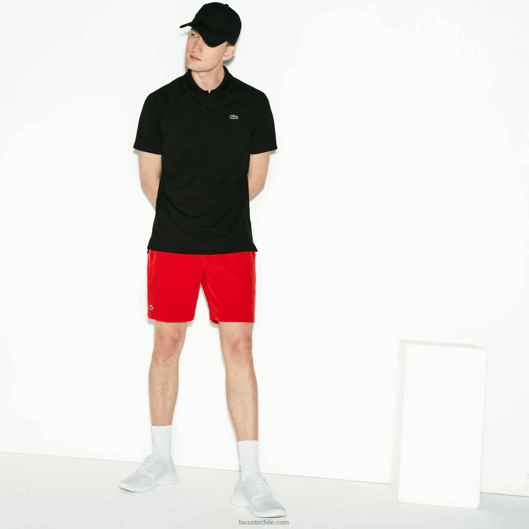 hombres Lacoste negro 031 Polo piqué sport transpirable anti-uv N6XZ2886