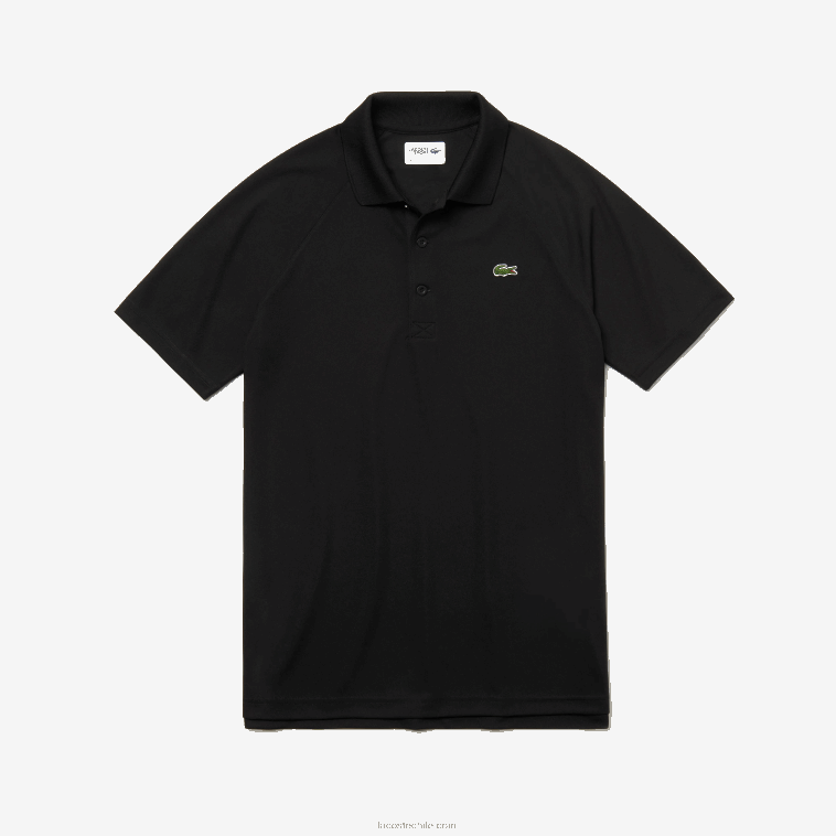hombres Lacoste negro 031 Polo piqué sport transpirable anti-uv N6XZ2886