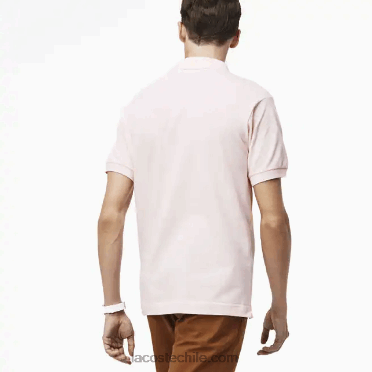 hombres Lacoste rosa claro t03 polo original l.12.12 N6XZ2703