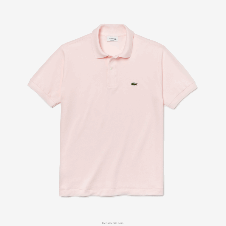 hombres Lacoste rosa claro t03 polo original l.12.12 N6XZ2703