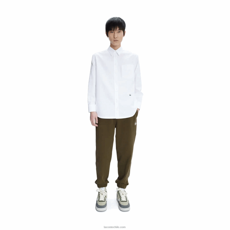 hombres Lacoste blanco 001 a.p.c. camisa holgada de algodón N6XZ21631 hombres Lacoste blanco 001 a.p.c. camisa holgada de algodón N6XZ21631