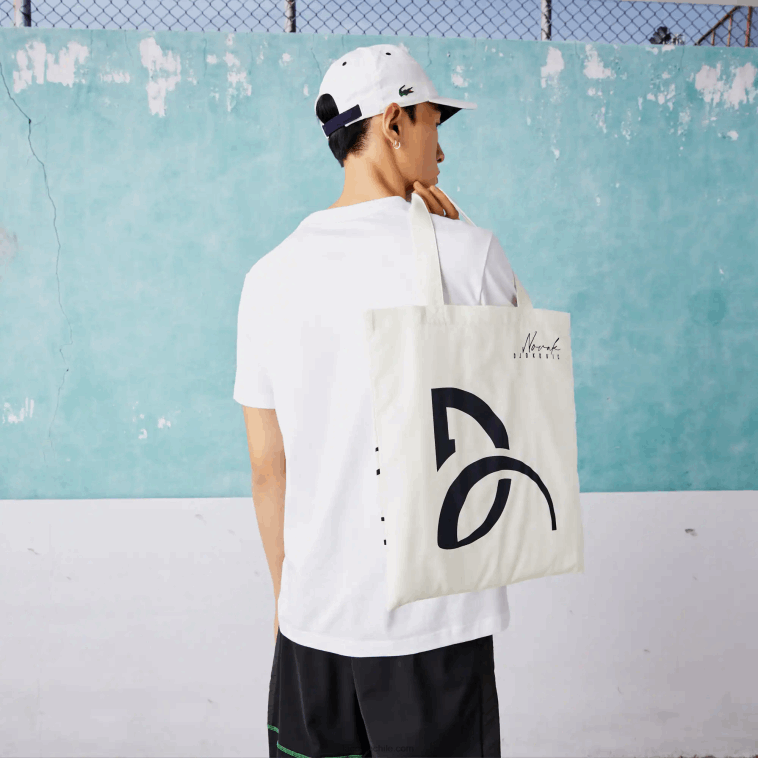 hombres Lacoste blanco 001 paquete sport x novak djokovic N6XZ21483