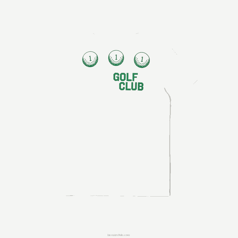 hombres Lacoste blanco 70v camiseta de golf regular fit de algodón orgánico N6XZ2178