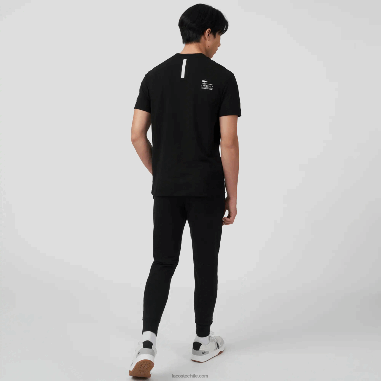hombres Lacoste negro 031 playera de piqué regular fit con logo N6XZ2560