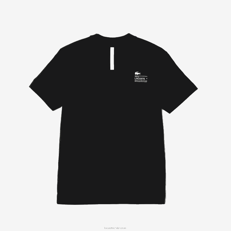 hombres Lacoste negro 031 playera de piqué regular fit con logo N6XZ2560