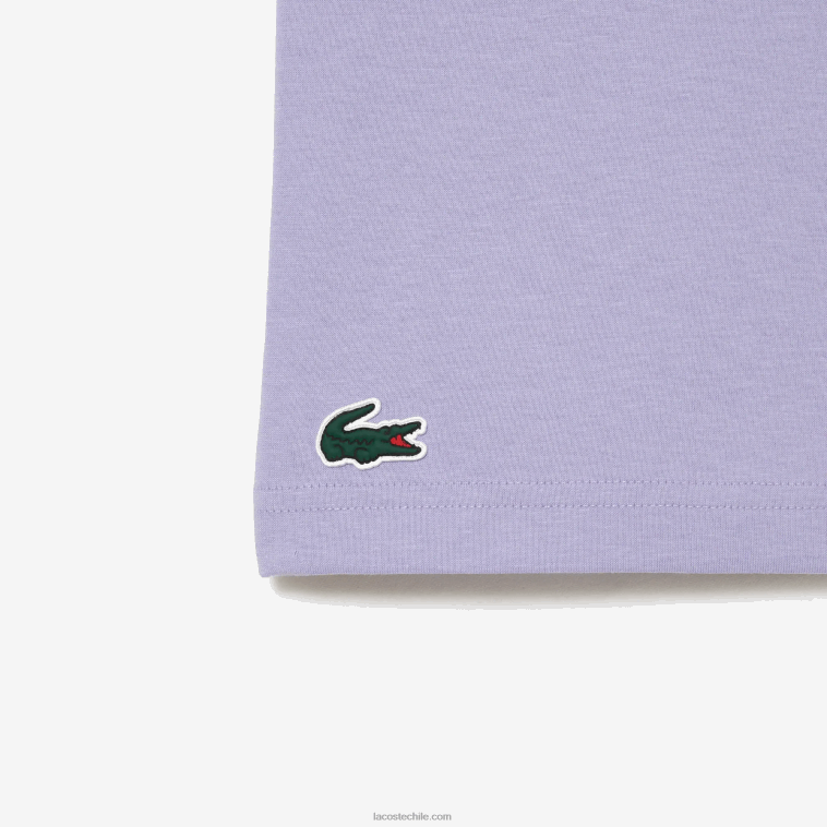 hombres Lacoste púrpura 3k0 camiseta sport miami edición abierta N6XZ2212