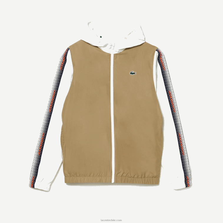 hombres Lacoste beige azul marino blanco 8x2 jogger de tenis regular fit N6XZ2342