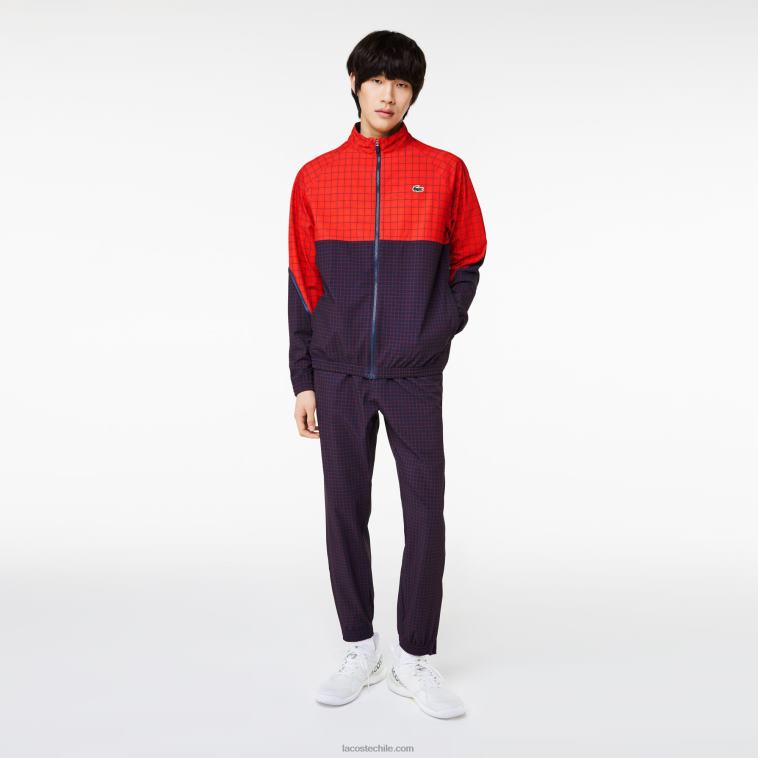 hombres Lacoste bqs rojo azul marino conjunto jogger tennis x novak djokovic N6XZ2268 hombres Lacoste bqs rojo azul marino conjunto jogger tennis x novak djokovic N6XZ2268
