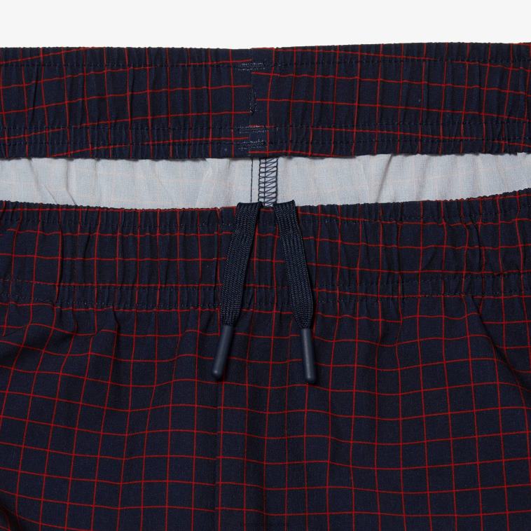 hombres Lacoste bqs rojo azul marino conjunto jogger tennis x novak djokovic N6XZ2268