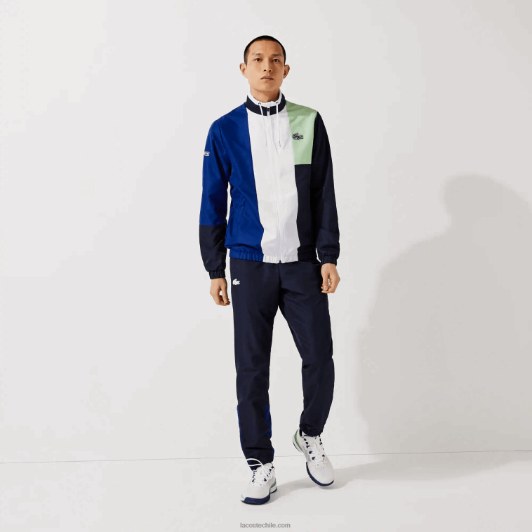 hombres Lacoste verde azul marino blanco cn1 chándal deportivo con bloques de color N6XZ21201 hombres Lacoste verde azul marino blanco cn1 chándal deportivo con bloques de color N6XZ21201