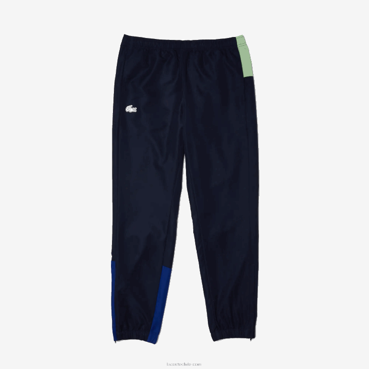 hombres Lacoste verde azul marino blanco cn1 chándal deportivo con bloques de color N6XZ21201