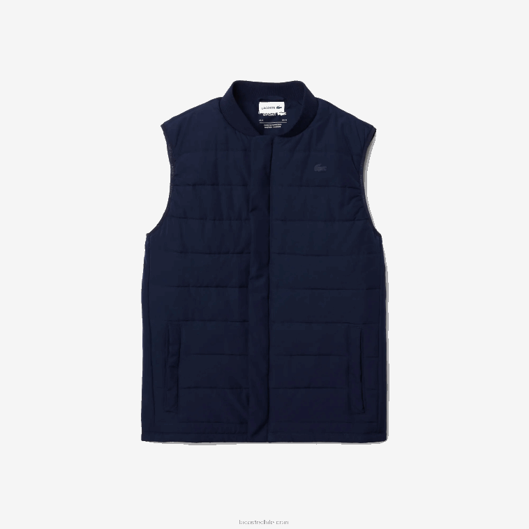 hombres Lacoste azul marino f65 chamarra chaleco sport x theo curin N6XZ21279
