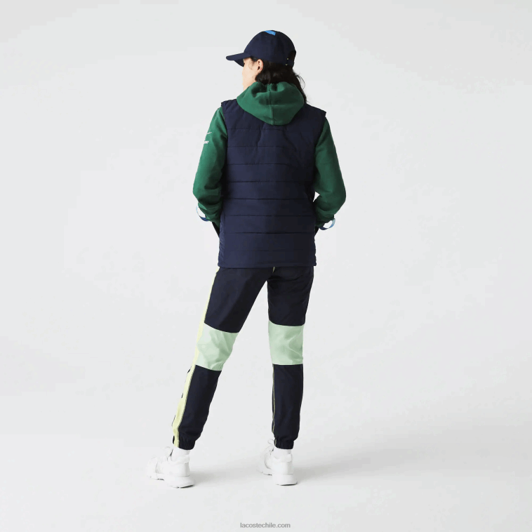 hombres Lacoste azul marino f65 chamarra chaleco sport x theo curin N6XZ21279