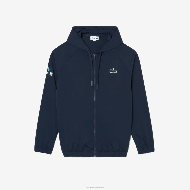 hombres Lacoste kxe azul chamarra sport miami edición abierta N6XZ2395