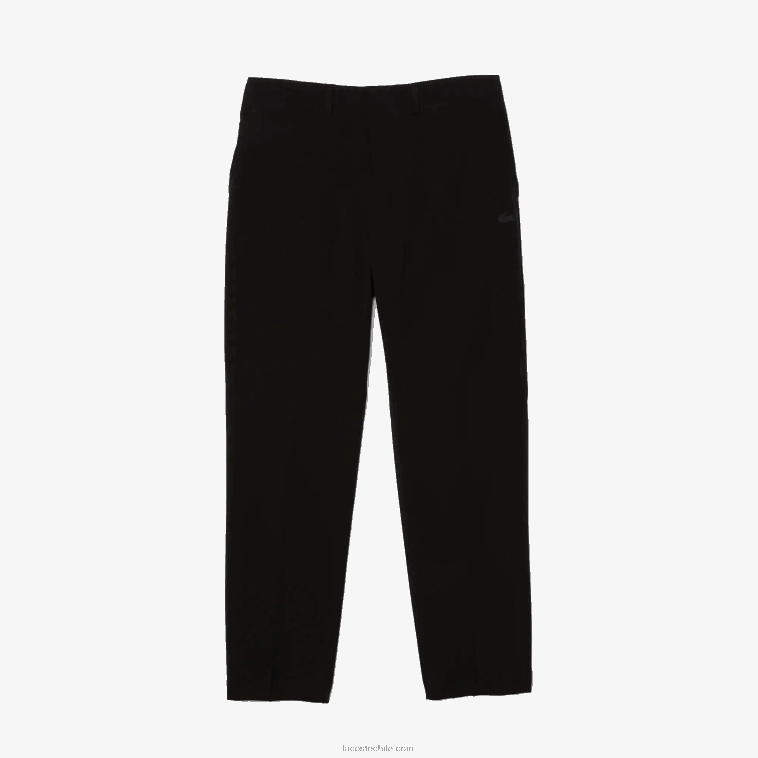 hombres Lacoste negro 031 chinos slim fit ligeros resistentes al agua N6XZ21588