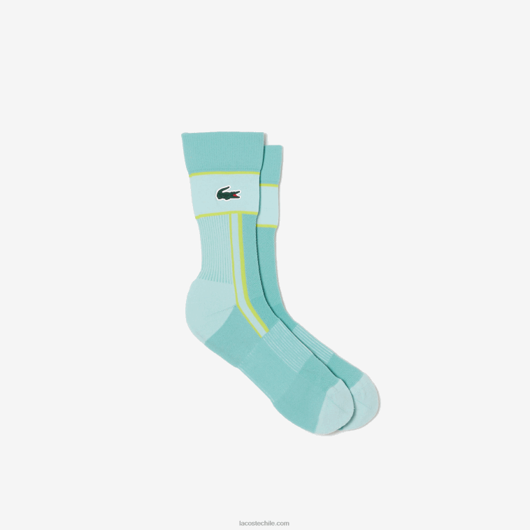 hombres Lacoste menta br8 calcetines deportivos N6XZ2515