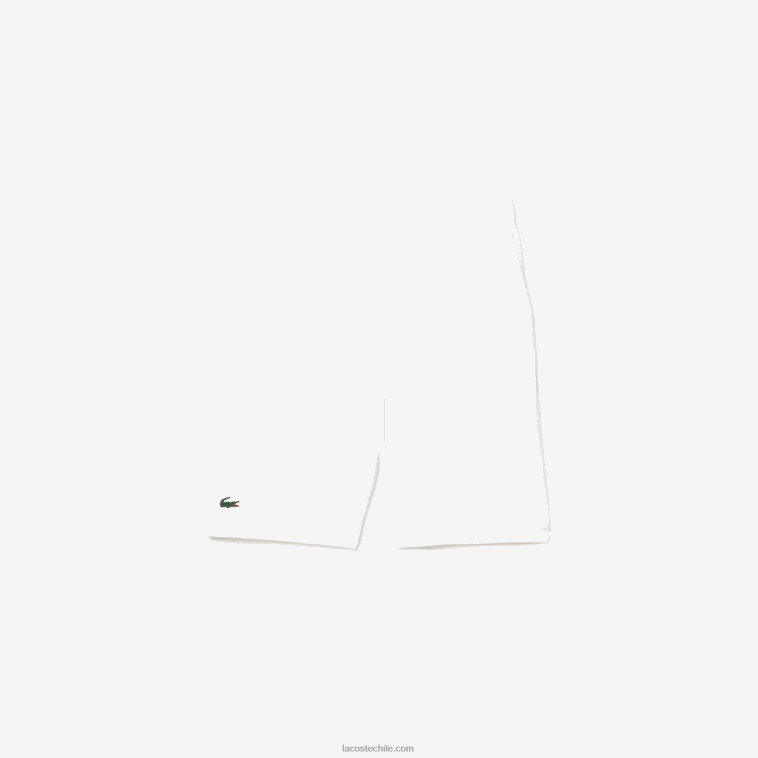 hombres Lacoste blanco azul marino 522 pantalones cortos deportivos ultraligeros N6XZ21409