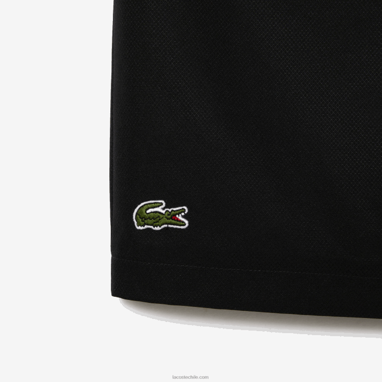 hombres Lacoste negro 031 Shorts deportivos de corte relajado con forro de jersey - tallas grandes - grande N6XZ21445