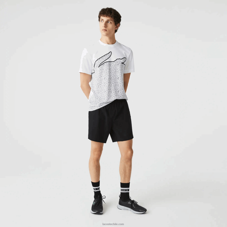 hombres Lacoste negro 031 bañador ligero N6XZ21681